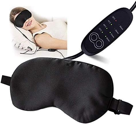 Hot Steam Eye Mask Electric Heating Eye Mask Portable USB Heated Steam Eye Mask For Sleeping