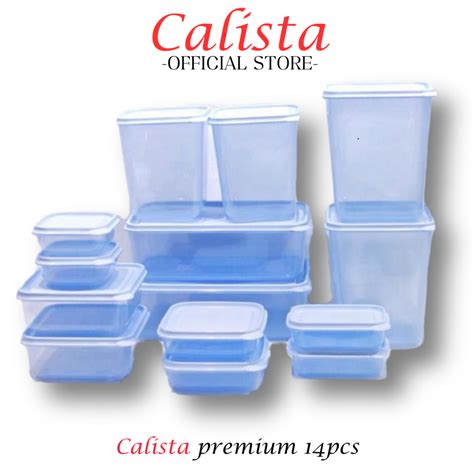 Jual Toples Kotak Food Container Calista Sealware Otaru Premium 14pcs