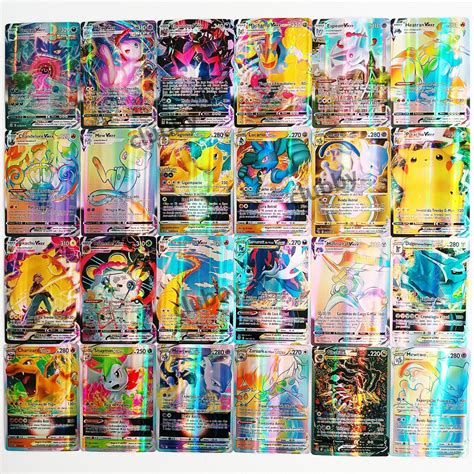 100 lá bài Pokémon TCG Vmax Shiny Rayquaza Umbreon bài hoạt hình tiếng