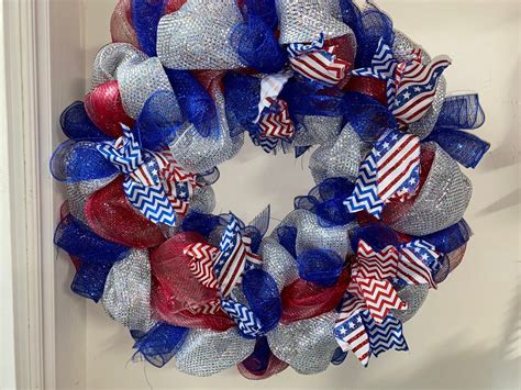 Fourth of July Wreaths - Etsy