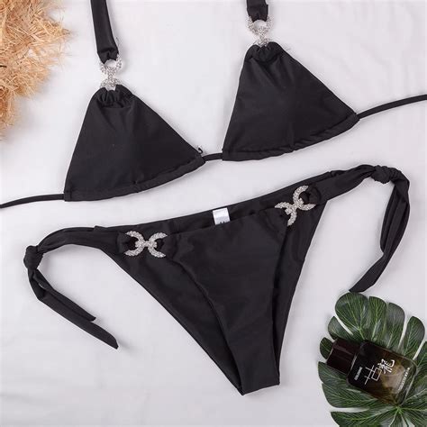 Diamond Lace Flesh Colored Boutique Bikini Buy Diamond Bikinis Designer Bikinis Exotic