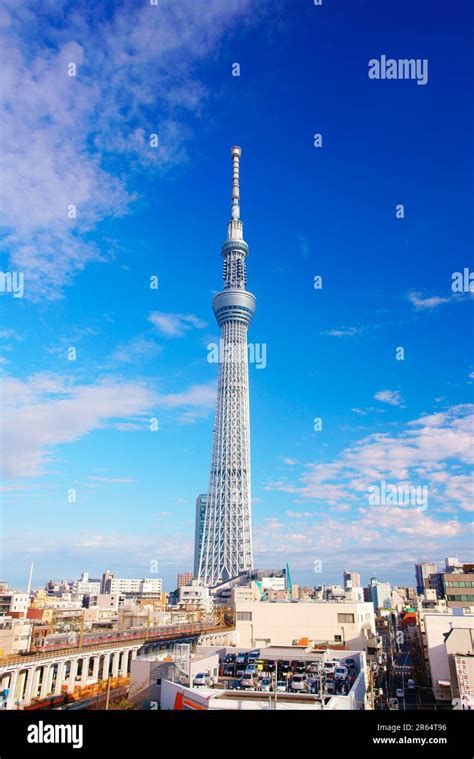 Tokyo Sky Tree And Tobu Sky Line Stock Photo Alamy