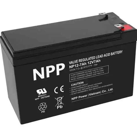 NPP NP12V-7Ah, AGM baterija-akumulator - Od Igle Do Lokomotive