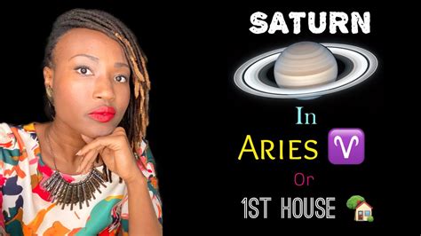 Saturn 🪐 In Aries ♈️ Or 1st House 🏡 Astrology Saturn Aries