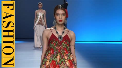 Lingerie ChinaFashionWeek fashion 广东时装周 秋季非遗话题 艾德莱斯出天山Parts YouTube