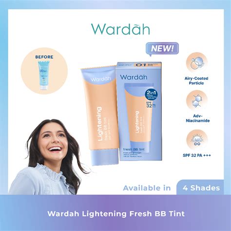 Jual New Packaging Wardah Lightening Fresh Bb Tint Spf Pa Netto