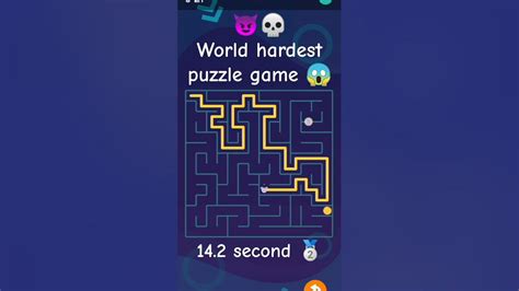 World Hardest Puzzle Game Shorts Youtube