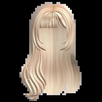 Blonde Kawaii Wavy Hair Roblox Item Rolimon S