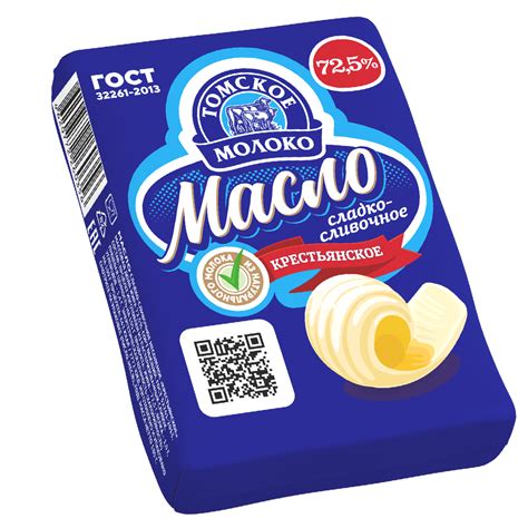 Масло - Томское Молоко