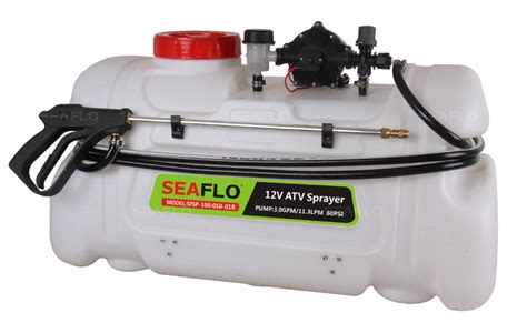 Atv Spot Sprayer Gallon Gpm Pump Psi Seaflo Usa