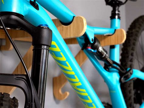 This bike wall mount is gorgeous, functional, eco-friendly, and premium