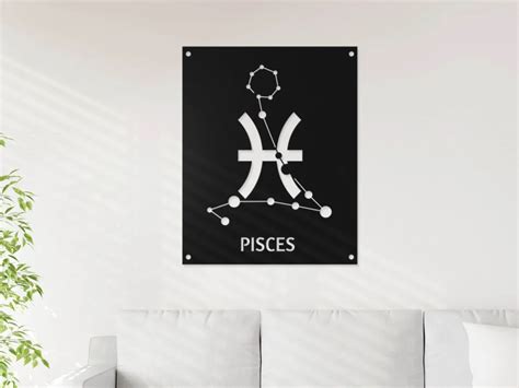 Pisces Sign Metal Wall Art – GiftsGuides