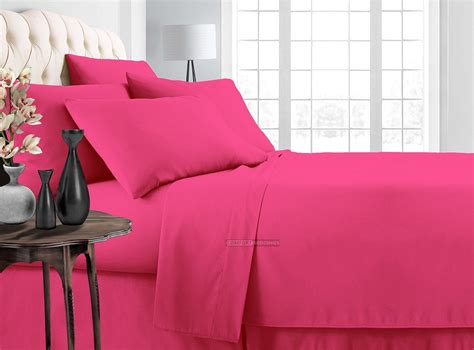 Comfortbeddings Hot Pink Bed In A Bag Set Contains All The Luxury And