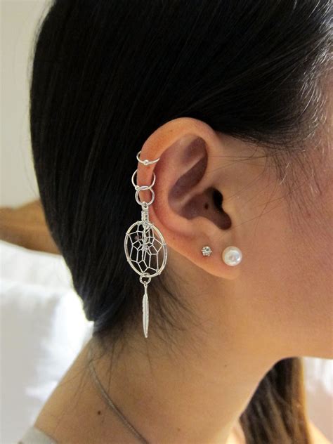 Double Helix Piercing Top Ear Piercing Pretty Ear Piercings Piercings