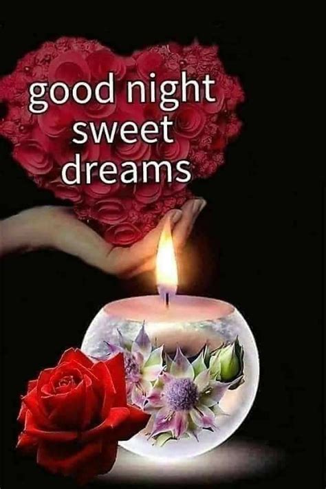 Good Night Wishes Good Night Sweet Dreams Tea Light Candle Birthday