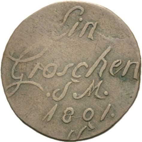 Groschen Frederick Charles Joseph Aartsbisdom Mainz Numista