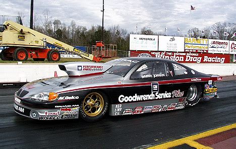 Drag Racing Picture Of The Day Warren Johnson S Goodwrench Service