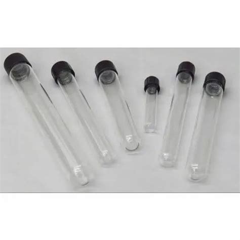 Borosilicate Glass Test Tube Cylindrical Capacity 10ml Also