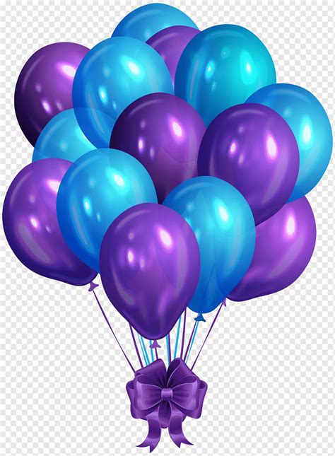 Balloon Purple Blue Balloon Purple Blue Violet Png PNGWing