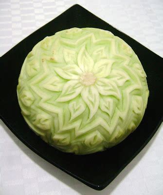 Colegio Thotal Gourmet Tallado De Frutas Arte Mukimono Carving En