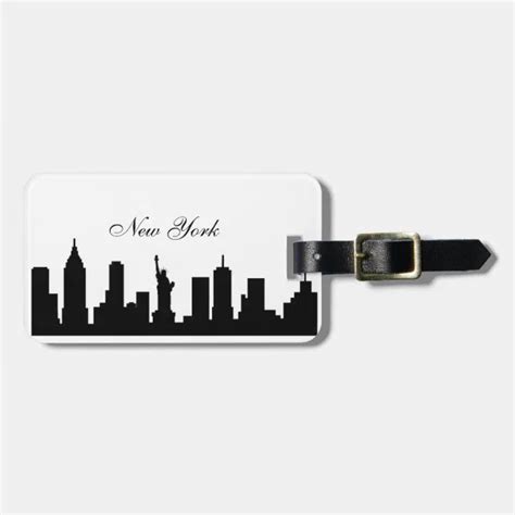 "New York" Luggage Tag | Zazzle