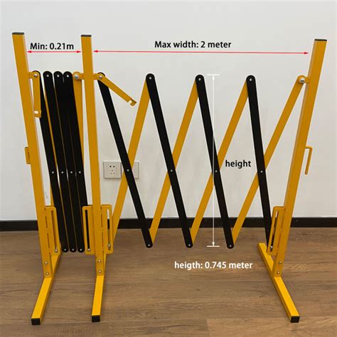 Expandable Barricade With Wheels Expandable Traffic Barriers