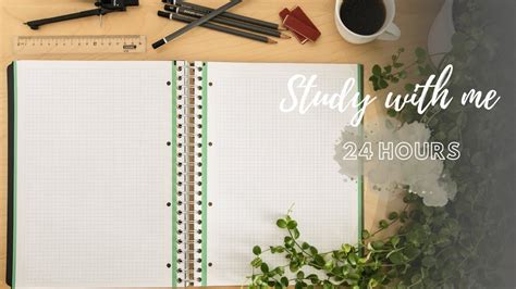 Study With Me Estude Trabalhe Comigo In REAL TIME 24 Hours Every