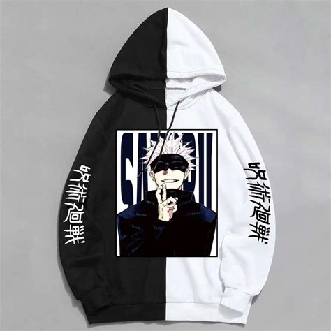 Jujutsu Kaisen Sudadera Con Capucha De Anime Para Hombre Su Ter