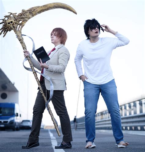 Light Yagami and L Death Note Cosplay | Death Note Amino