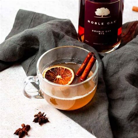 Spiced Hot Toddy Recipe With Noble Oak Rye Tasting With Tina