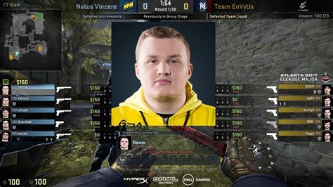 Flamie 25 10 POV Natus Vincere Vs EnVyUs Cobblestone ELEAGUE