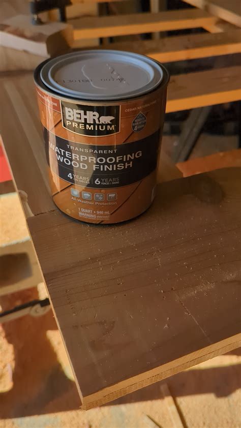 I made an exterior window casing out of cedar. Do I still need to use a