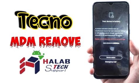 حلب تك Halabtech Tecno BF7 MDM Remove