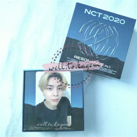 Jual Photocard Pc Johnny Kihno Kinho Nct Resonance Pt Past Ver