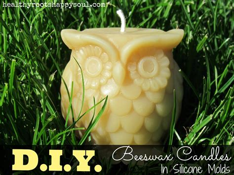 Toxic Free DIY Mini Series: Beeswax Candles in Silicone Molds