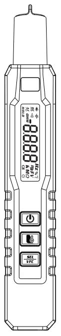 Bside A40 Infrared Thermometer Digital Multimeter Pen Type Tester User