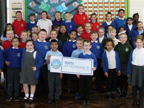 100 Attenders Spring Term 2019 Brinsworth Whitehill Primary School