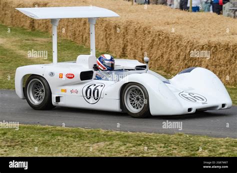 1966 Chaparral 2E Can am racing car at the Goodwood Festival of Speed ...