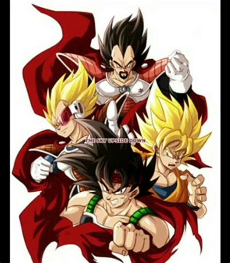 Rey Vegeta Goku Bardock Y Vegeta Dragon Ball Z Anime