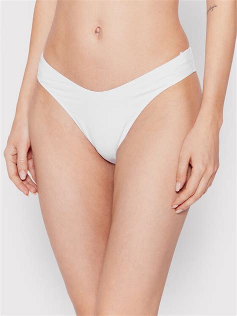 Pinko Dół od bikini Baicoli 1G17P7 Y7TT Biały Modivo pl