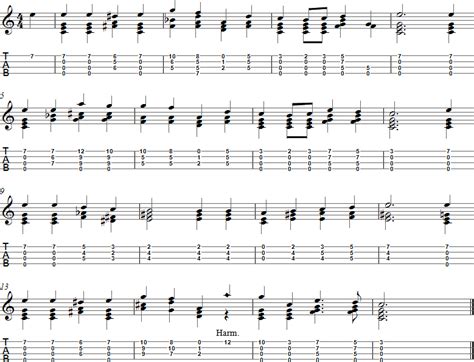 O Little Town of Bethlehem | Free Ukulele Tablature