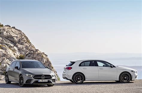 2021 Mercedes Benz A Class Approaching The Compact Class In An