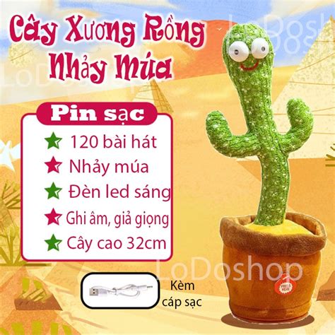 Xương Rồng Nhảy Múa Cây Xương Rồng Biết Nói Nhại Tiếng Có 120 bài hát Hot Trend Cực Hay