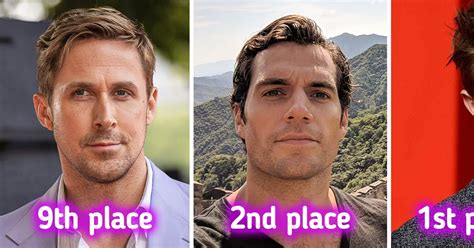 Who the Most Beautiful Men in the World Are, According to Science ...