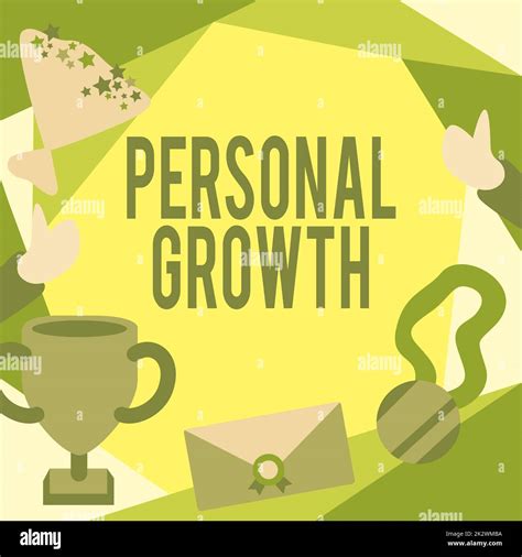 Conceptual Display Personal Growth Business Overview Improve Develop