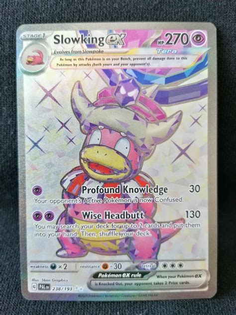 Slowking Ex Palen Paldea Evolved Pokemon Karte Kaufen Auf Ricardo