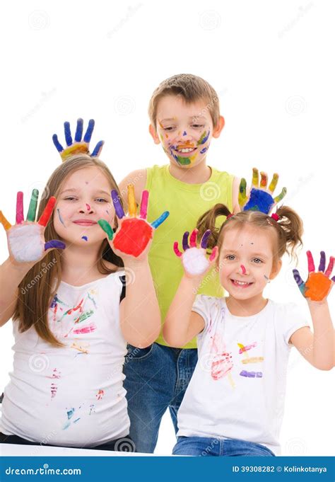 Kids Portrait Stock Photo Image 39308282