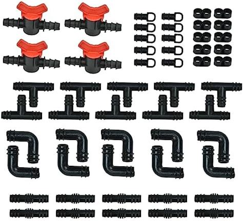 Dousella Pi Ces Kit De Raccords D Irrigation Pour Tubes Connecteur