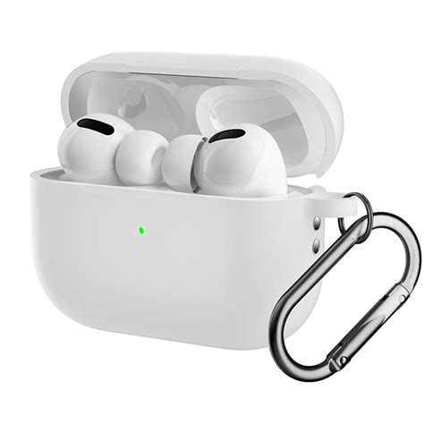 2022 Airpods Pro2 용 새로운 이어폰 케이스 Airpods Pro 2 헤드셋 커버 쉘용 실리콘 보호 커버 에어팟