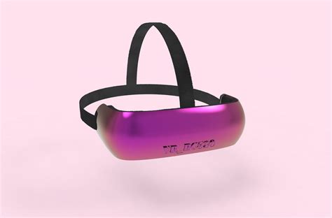 3D modeling exercises: VR glasses on Behance